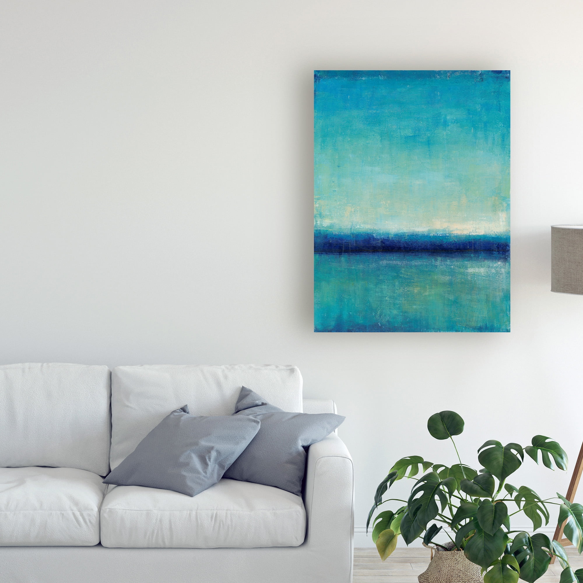 Trademark Fine Art 'Blue Horizon I' Canvas Art by Tim O'Toole
