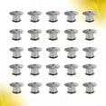 thumbnail image 2 of MasteelfCA 25PCS Metal Flat Locking Pin Backs Brooch Badge Accessories(Silver), 2 of 7
