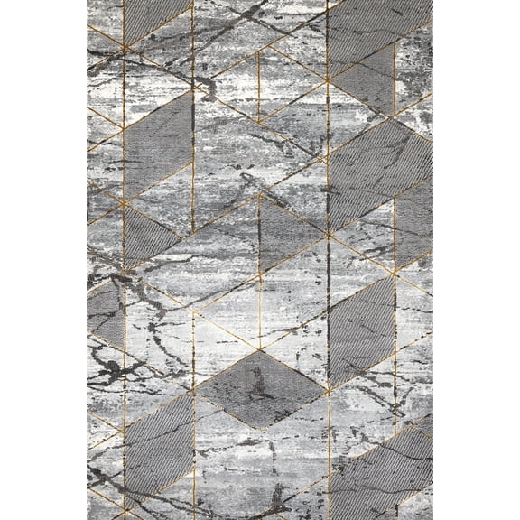 Grey Geometric Area Rugs for Living Room Washable Rugs Boho Moroccan Area Rug Soft Neutral Geometric Bohemian Carpet Distressed Indoor Rug for Bedroom Dining Room Office Foldable Nonslip Rug