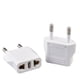 thumbnail image 2 of Adaptador de enchufe europeo, adaptadores de enchufe de salida de Europa, enchufe de alimentación de viaje Conector de alimentación universal Entrada de convertidor de enchufe de pared Enchufe de Europa / Asia (5 piezas, blanco Kuyhfg Bienvenido a Kuyhfg, 2 of 5
