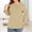 Khaki, variant on ​Curve Flattering Tunic Top Featuring Corset Style Detail Perfect For Pregnancy Support And Everyday Confidence​ Red