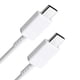 thumbnail image 4 of C Tipo C A Tipo C Cable PD Carga Rápida Cable de Datos Tipo C de Tipo C Para Para Note 10 Teléfono 3.3 Pies, 4 of 8
