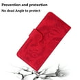 thumbnail image 7 of for Samsung Galaxy A15 Wallet Case, Flip Case PU Leather Embossed Folio Magnetic Kickstand Case Cover with Card Slots for Samsung Galaxy A15, Red, 7 of 7