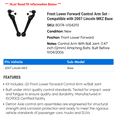thumbnail image 2 of Front Lower Forward Control Arm Set - Compatible with 2007 Lincoln MKZ Base, 2 of 2