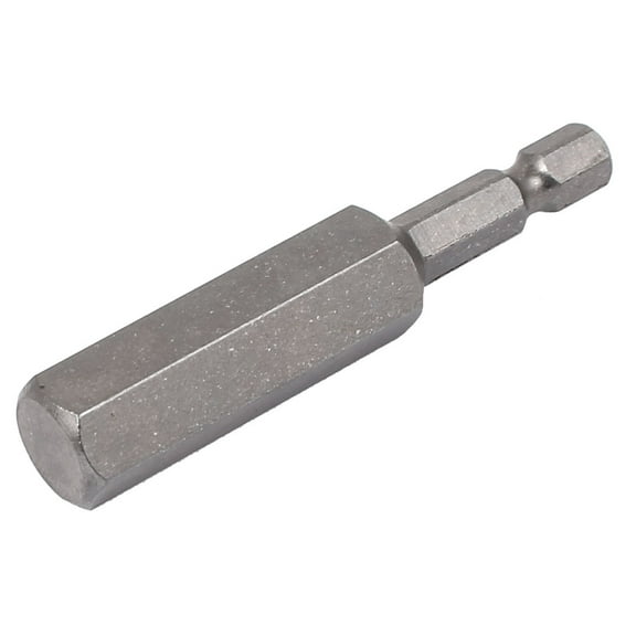 1/4" Hexagon Shank 12mm Magnetic Hex Head Screwdriver Bit 65mm Length