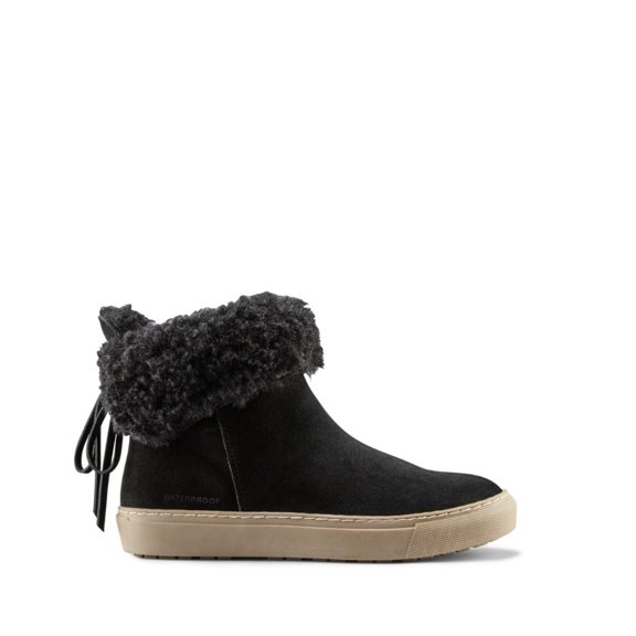 Cougar Devon Suede Waterproof Winter Sneakers - Women's, Black, 8 US, DEVON-Blac