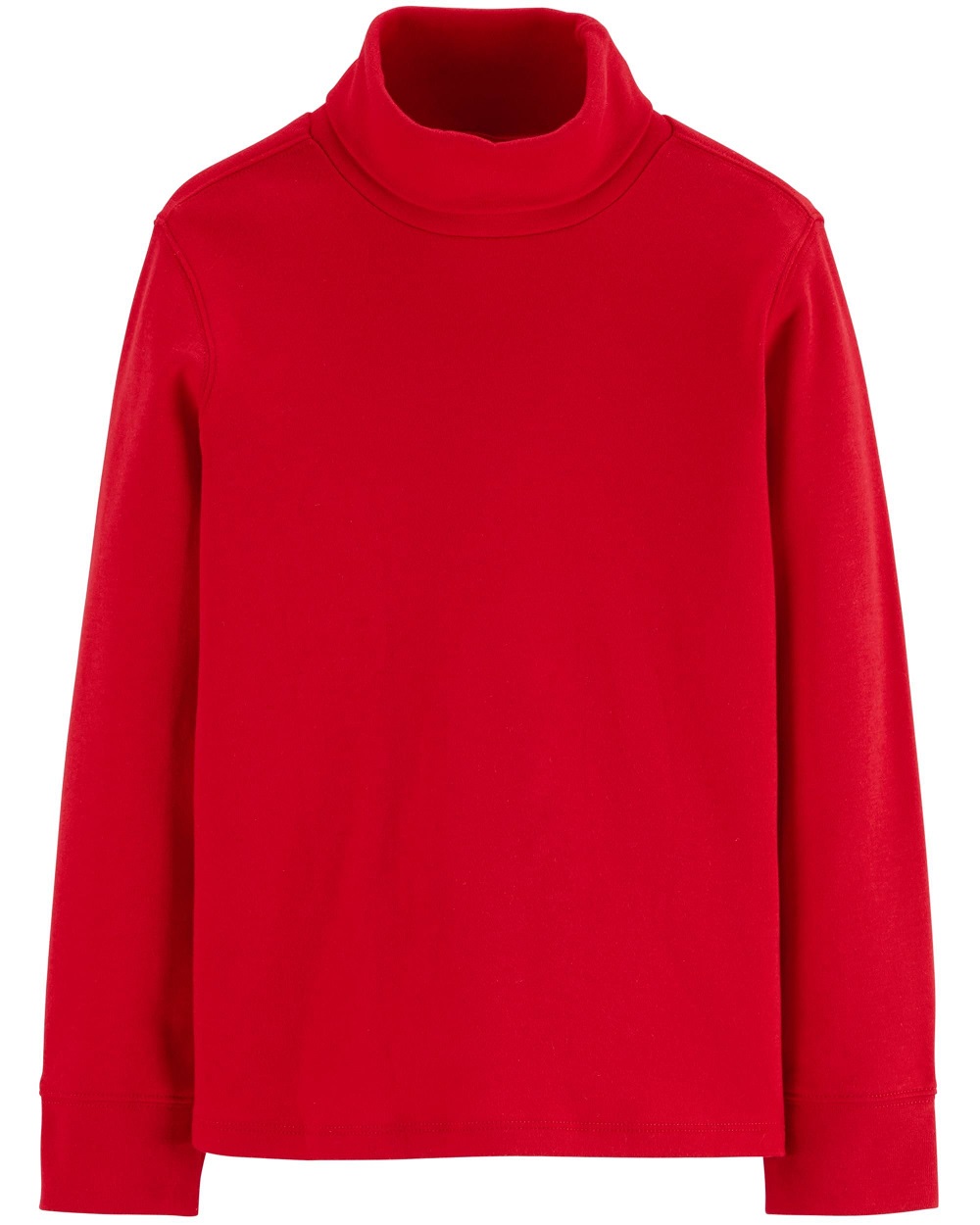 boys red turtleneck