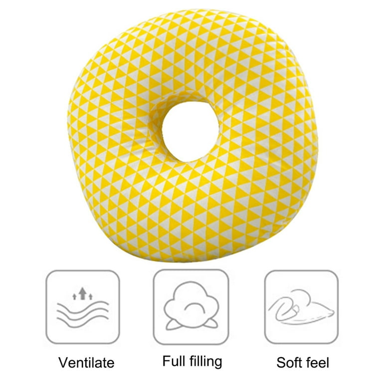 Piercing Pillow Ear Pillows Donut with Hole for Ear Pain Cnh, Piercing, Pain Relief Sleeping, Pressure Sore, Side Sleepers, Headphones Minky Dot