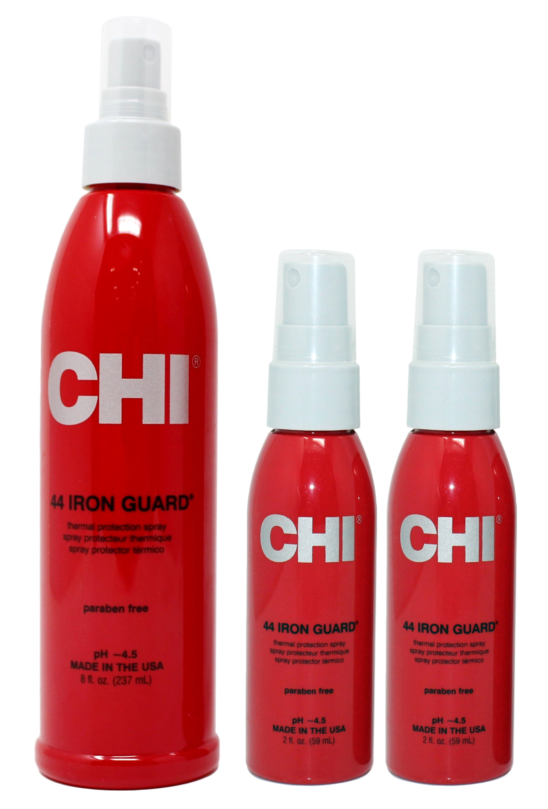 CHI Frizz & Heat Control Trio Gift Set (8 fl oz / 2 fl oz / 2 fl
