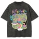 thumbnail image 4 of New Fashion We Are All Die Y2K Men Women Unisex Harajuku Washed T-Shirt Streetwear Retro Cotton T Shirts Tees, 4 of 4