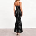 thumbnail image 5 of POIUYTR Women Summer Sundress Casual Scoop Neck Nipped Waist Sleeveless Dresses Slim Fishtail Camisole Dress, 5 of 6