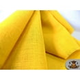 thumbnail image 3 of Burlap Fabric Jute Yellow / 58" Wide/Sold by The Yard 58/60" Wide Yellow, 3 of 4