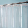 thumbnail image 2 of Forro de cortina de ducha de 72x79 pulgadas, resistente con imanes, cortinas de ducha EVA repelentes al agua para baño, sin olor, 2 of 5