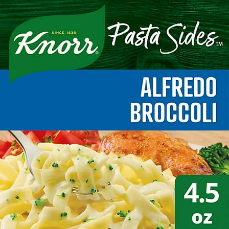2 Pack Knorr Alfredo Broccoli Fettuccine Pasta Sides - 4.5 Oz