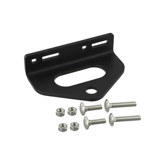 Heavy Duty Tow Hitch with Simplified Attachment System for Lawn Mowers and Garden Tractors