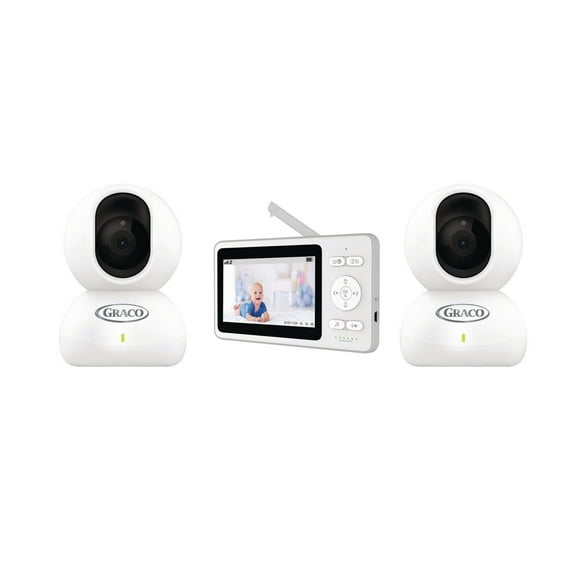 Moniteur vidéo à double écrans de bébé de Graco