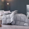thumbnail image 2 of SNOWMAN Tin Grey King Size Feather Down Comforter,Ultra Soft Fluffy All Season Warm,Machine Washable Hypoallergenic, 2 of 5