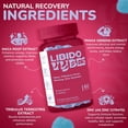 thumbnail image 4 of Vybes Libido Support Gummies, 60 Count – Maca, Tribulus, Panax Ginseng & Zinc – Energy, Vitality & Performance Support, Pomegranate Passion Flavor, 4 of 7