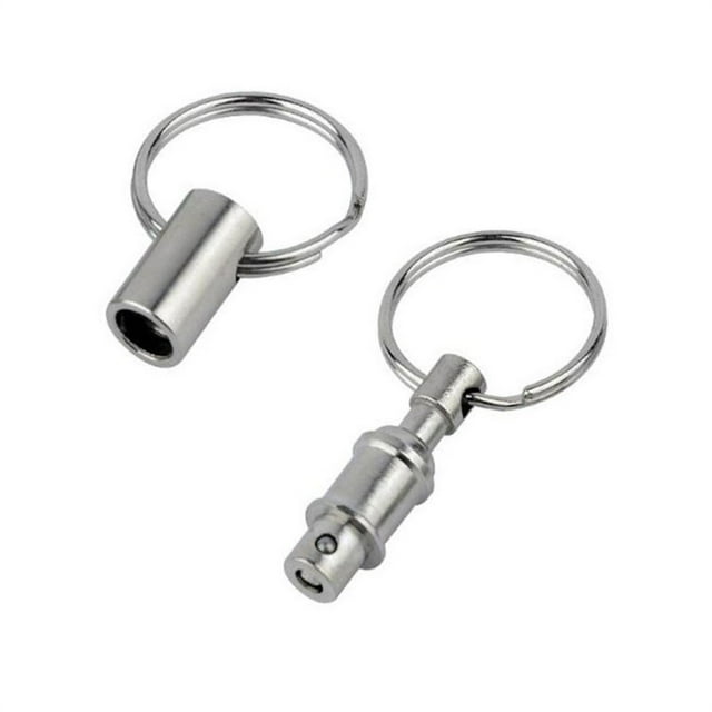 Detachable Removable Pull Apart Quick Release Key Chain Keychain Keyring