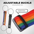 thumbnail image 3 of Multi Use Strong Adjustable Luggage Connector Straps, 2026 New Flexible and Adjustable Elastic Fastening Belt for Luggage Strap, Add a Bag Easy to Travel Suitcase (Black 2Pcs), 3 of 8