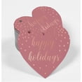 thumbnail image 2 of Inkdotpot Rose Gold Foil Paper Hang Tag Happy Holiday Favor Tag 50 Pieces, 2 of 6
