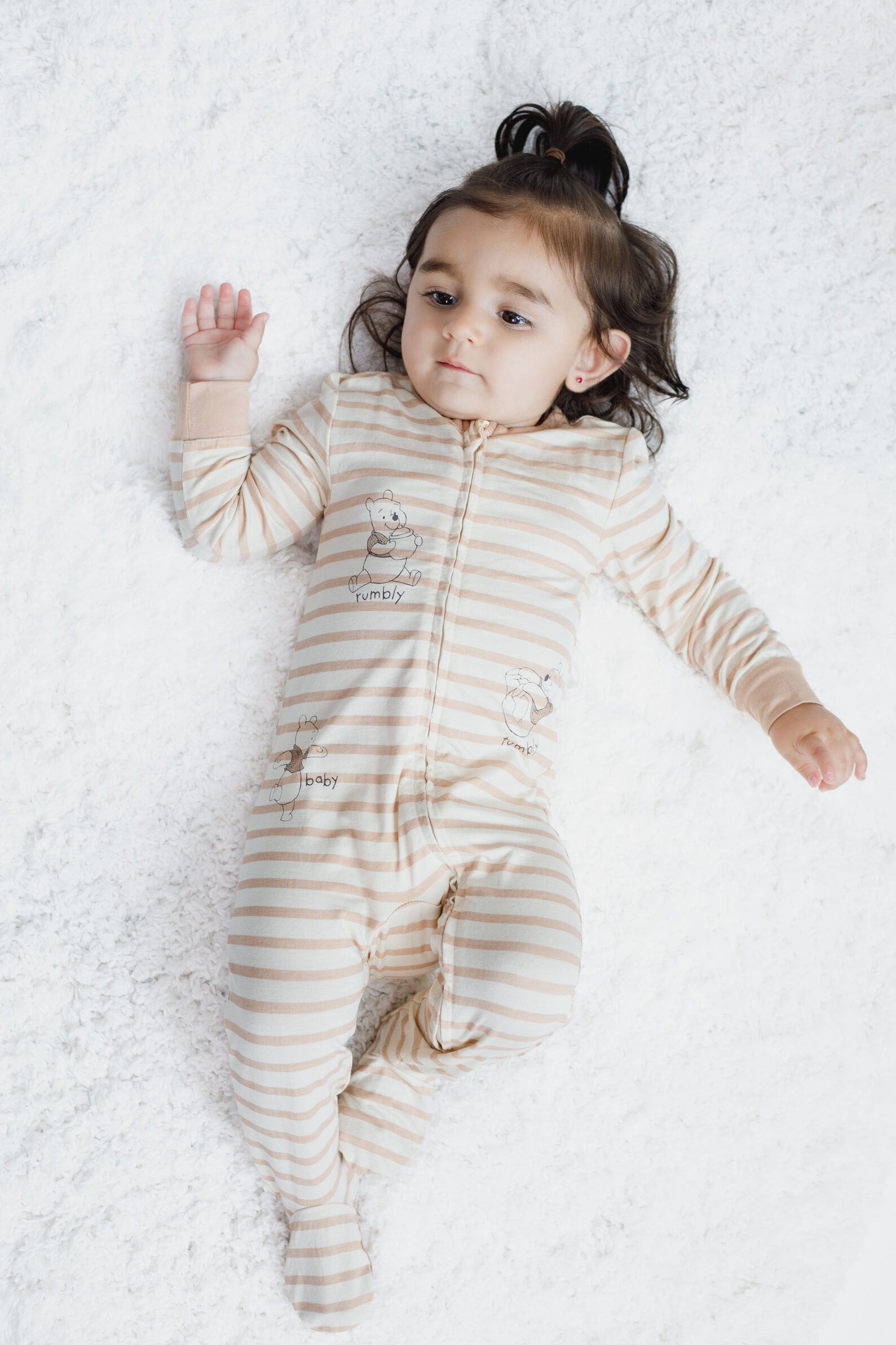 Disney Winnie the Pooh Bamboo Zip Up Sleep N' Play Coverall