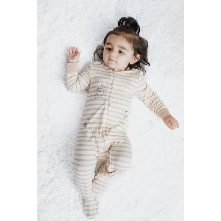 Disney Winnie the Pooh Bamboo Zip Up Sleep N' Play Coverall