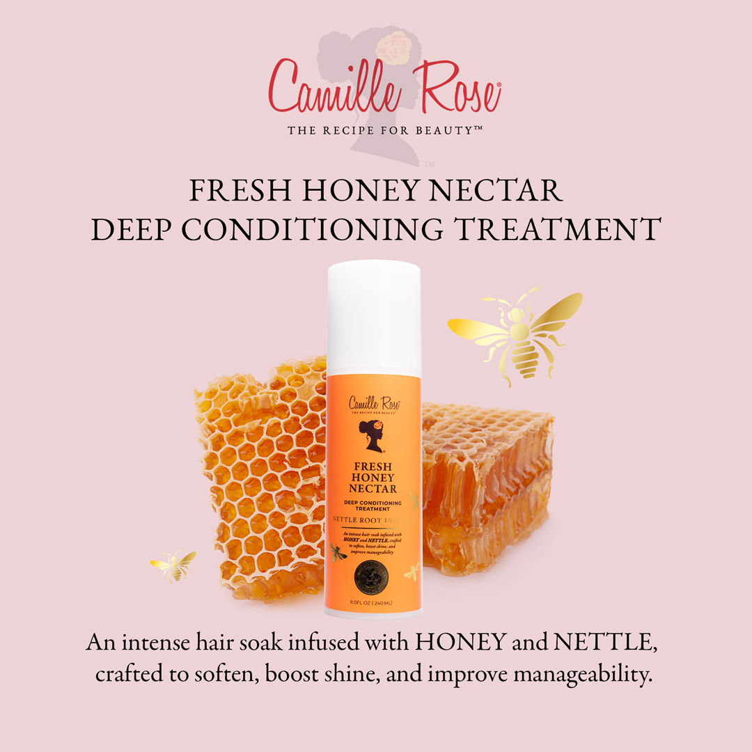 Camille Rose Spiked Honey Styling Mousse, 8.0 fl oz, Unisex - image 5 of 6