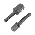 thumbnail image 4 of Adaptateur de Prise, 8 Pcs Adaptateur de Embout de Prise Extension Embouts de Forage Adaptateur de Pilote de Prise Élégant et Moderne, 4 of 8