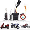 LYUMotorcycle Alarm System Anti Theft,2 Way Remote Alarm Horn