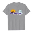 thumbnail image 4 of TZEWGL T-Shirts For Child Short Sleeve Crew Neck Monthly Word Prints Blouse For Newborns size 1-2T, 4 of 4