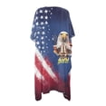 thumbnail image 2 of HELLHERO Polyester Long Kimono Swimsuit Cover Up for Beach Quick Dry Comfort American Eagle, 2 of 6