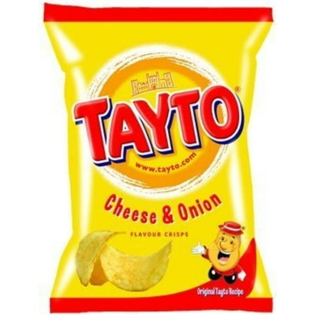 Cheese & Onion Chips 25g x 6 Pack By Tayto