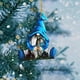 thumbnail image 4 of Árbol de Navidad, muñeco de Gnomo de madera, colgante, fiesta temática navideña de invierno, decoración de granja para árbol de Navidad, puerta y ventana, 4 of 5