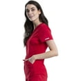 thumbnail image 4 of Cherokee Workwear Revolution Women's Scrubs Top V-Neck WW601, 4 of 7