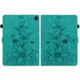 thumbnail image 5 of XYX for Kindle Fire Max 11 (13th Generation, 2023 Release) Case, PU Leather Slim Folio with Multi-Angle Stand - Green Lily Flower, 5 of 7