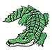 thumbnail image 2 of Écusson Thermocollant Brodé Alligator Vert, 2 of 4