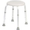 Round Shower Stool White 1/EA