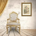 thumbnail image 3 of Bairei 10x14 Gold Ornate Wood Framed with Double Matting Museum Art Print Titled - Pheasant and Peony, 3 of 4