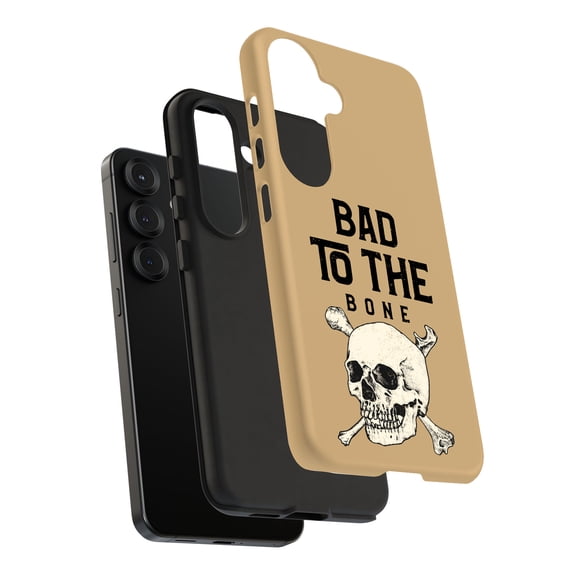 For Samsung Galaxy S25 Plus, Dual-Layer, Bad to The Bone Print, USA