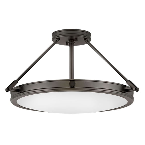 Hinkley Lighting - Collier - 4 Light Semi-Flush Mount In Traditional and