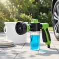 thumbnail image 6 of MMJ Pressure Washer Gun Foam Cannon High Pressure Hose Nozzle 8 Gear Adjustable Car Wash Foam Sprayer with Foam Pot for Garden, 6 of 7