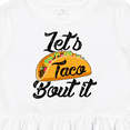 thumbnail image 4 of Inktastic Lets Taco Bout It Girls Toddler Dress, 4 of 5