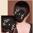 thumbnail image 4 of Exquisite Fashion Cloth Non-slip Flexible Hair Styling Tool Twist Hairstyle Bun Hair Bun Maker Lazy Hair Curler Flower Hair Clip GREY, 4 of 8
