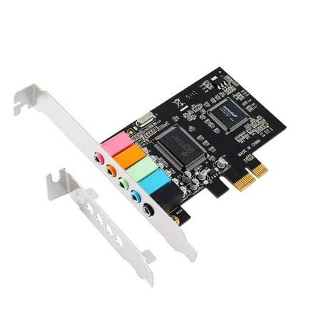 SHINESTAR PCIe Sound Card, 5.1 Internal Sound Card for PC Windows 10 with