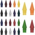 thumbnail image 1 of LAICAIW 24PCS Colorful Inkless Pencil Replaceable Refill, Infinite Pencil Replaceable Graphite Nib, Graphite Nib Metal Inkless, Everlasting Pencils Replacement Head for Drawing Office School Supplie, 1 of 7