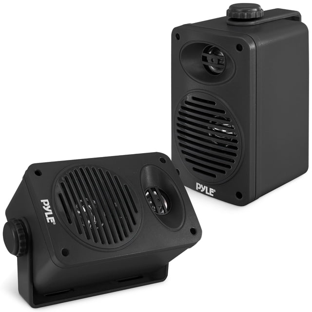 Altavoces exteriores Pyle de 200 W, duales, impermeables, 3.5 pulgadas, 2 vías