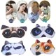 thumbnail image 2 of Paquete de 4 máscaras para dormir, suave y esponjosa máscara para dormir con ojos de animal para dormir, máscara de noche para niñas y mujeres (lindo perro 4 piezas) brillar Electrónica, 2 of 5