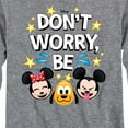thumbnail image 3 of Disney Emoji - Don't Worry Be Emojis - Toddler And Youth Long Sleeve Graphic T-Shirt, 3 of 5