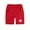 Red, variant on MXIEZI Baby Boys Cotton Shorts Pants Toddler Athletic Elastic Waist Five-Quarter Pant Kids Summer Breathable Casual with Pockets Pants for 1-9 Years old